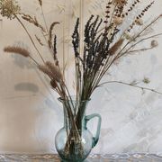 Bubble glass carafe in Biot style
