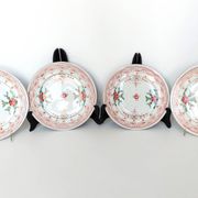 Set of 4 antique Arita porcelain plates