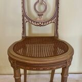 Paire de chaises Lyre époque Louis XVI