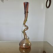 Large soliflore vase made of blown Murano glass, Venetian style, 1970s.