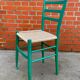 Lot de 4 chaises en bois dans le modèle italien de Chiavari
