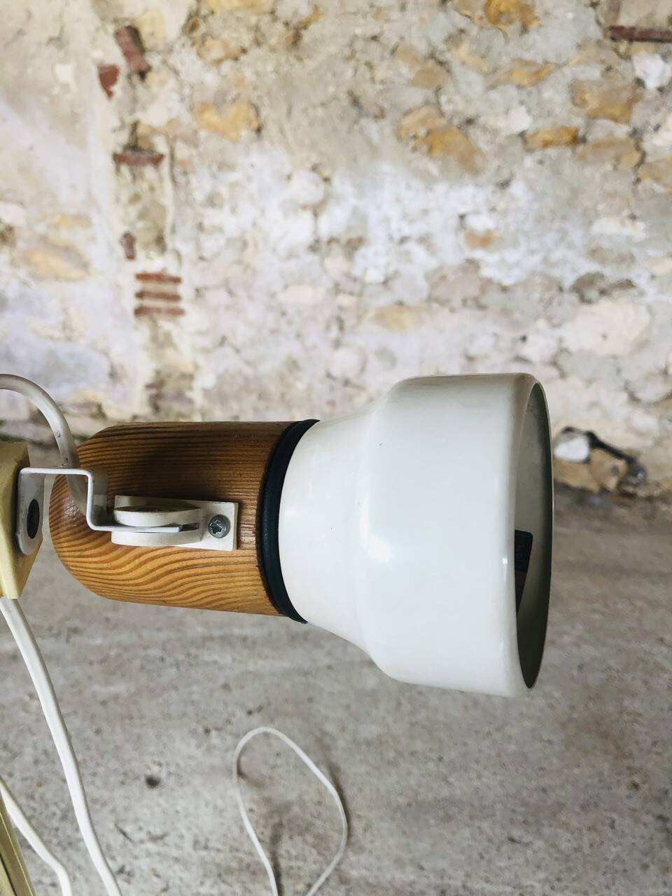 Vintage adjustable floor lamp by Vrieland design, circa 70's/80's