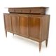 High-Quality Walnut Cabinet in the Style of Paolo Buffa, Italy