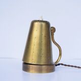 Karl Boréns for Borås Sweden, 1950s Desk Lamp made in Brass