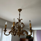 Bronze chandelier