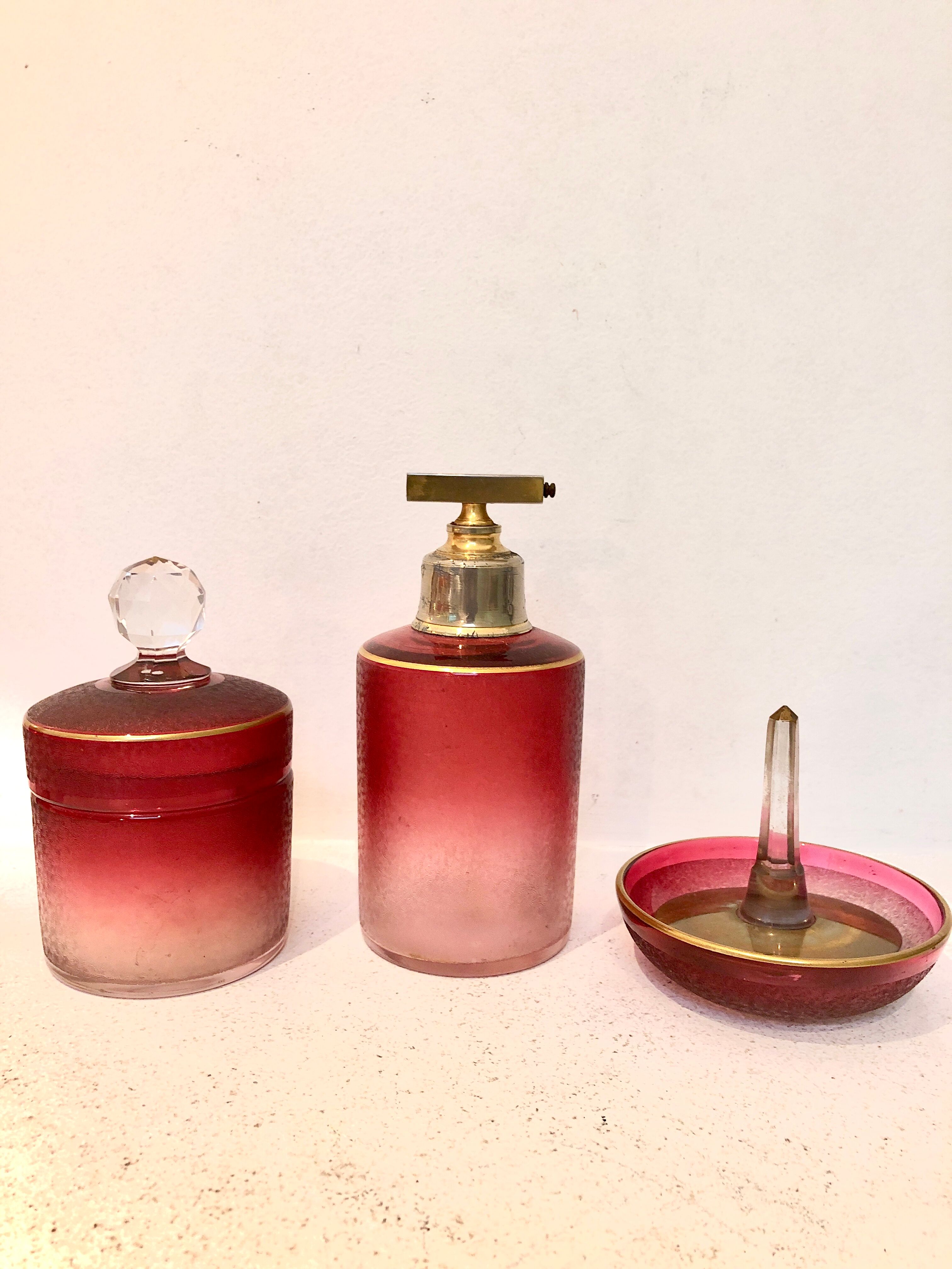 Crystal perfume service "Saint Louis", 1930