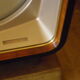 Philips vintage TV, lacquered wood frame -Holland- 50s