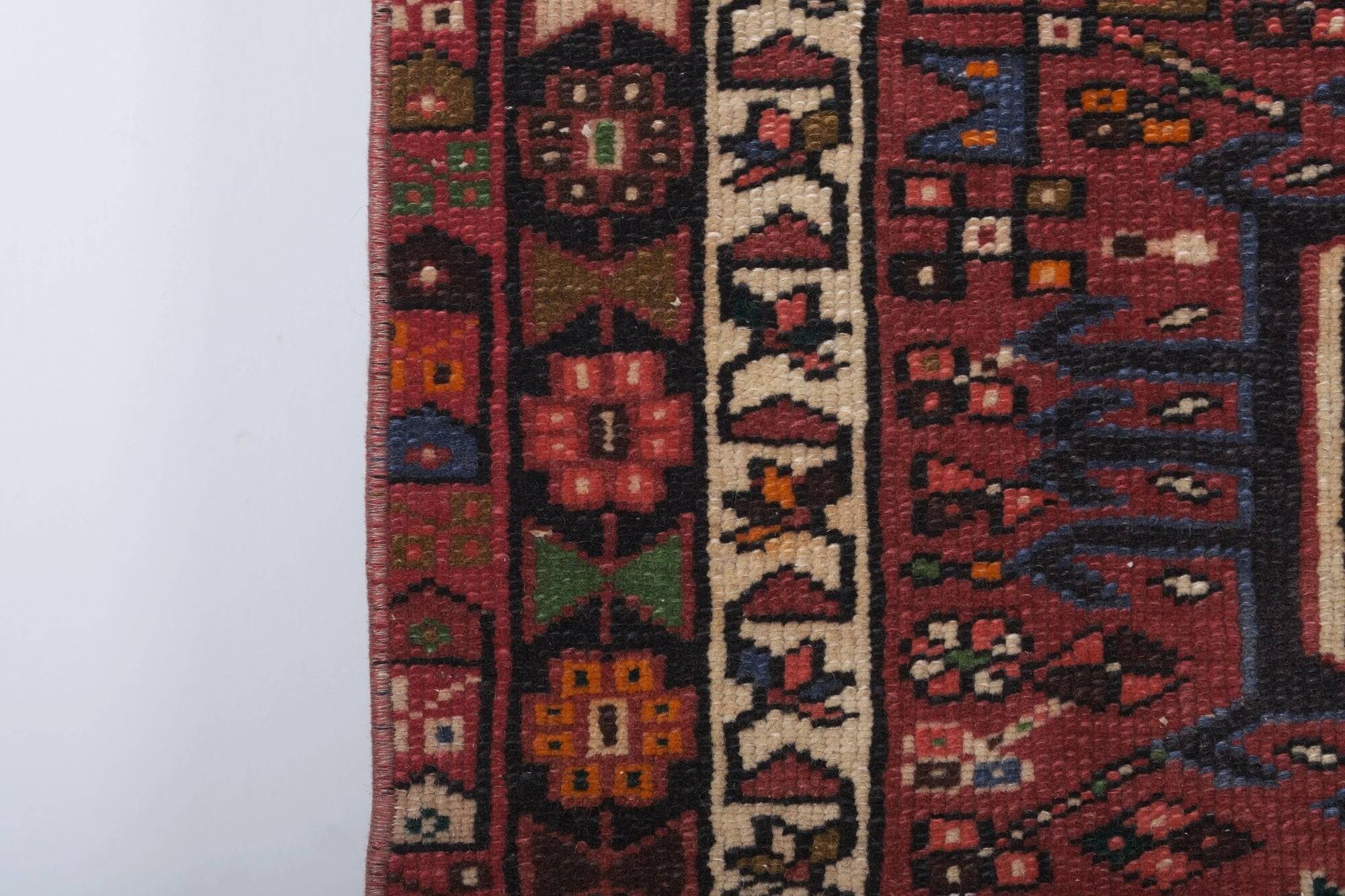 Tapis de couloir turc vintage