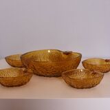 Set of six bowl, Coverto, Italy, 1970s