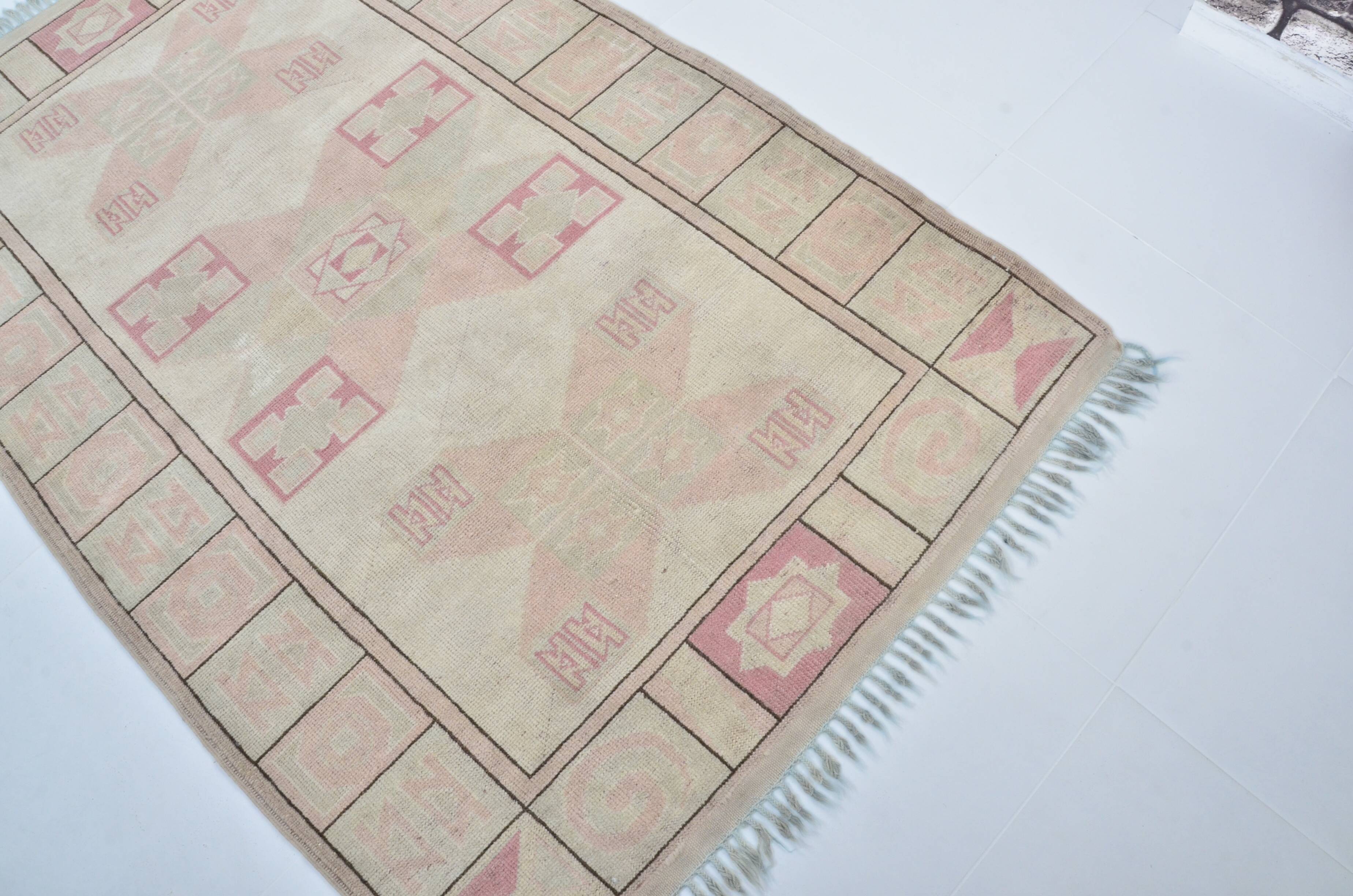 Turkish Oushak handmade rug sku 3601