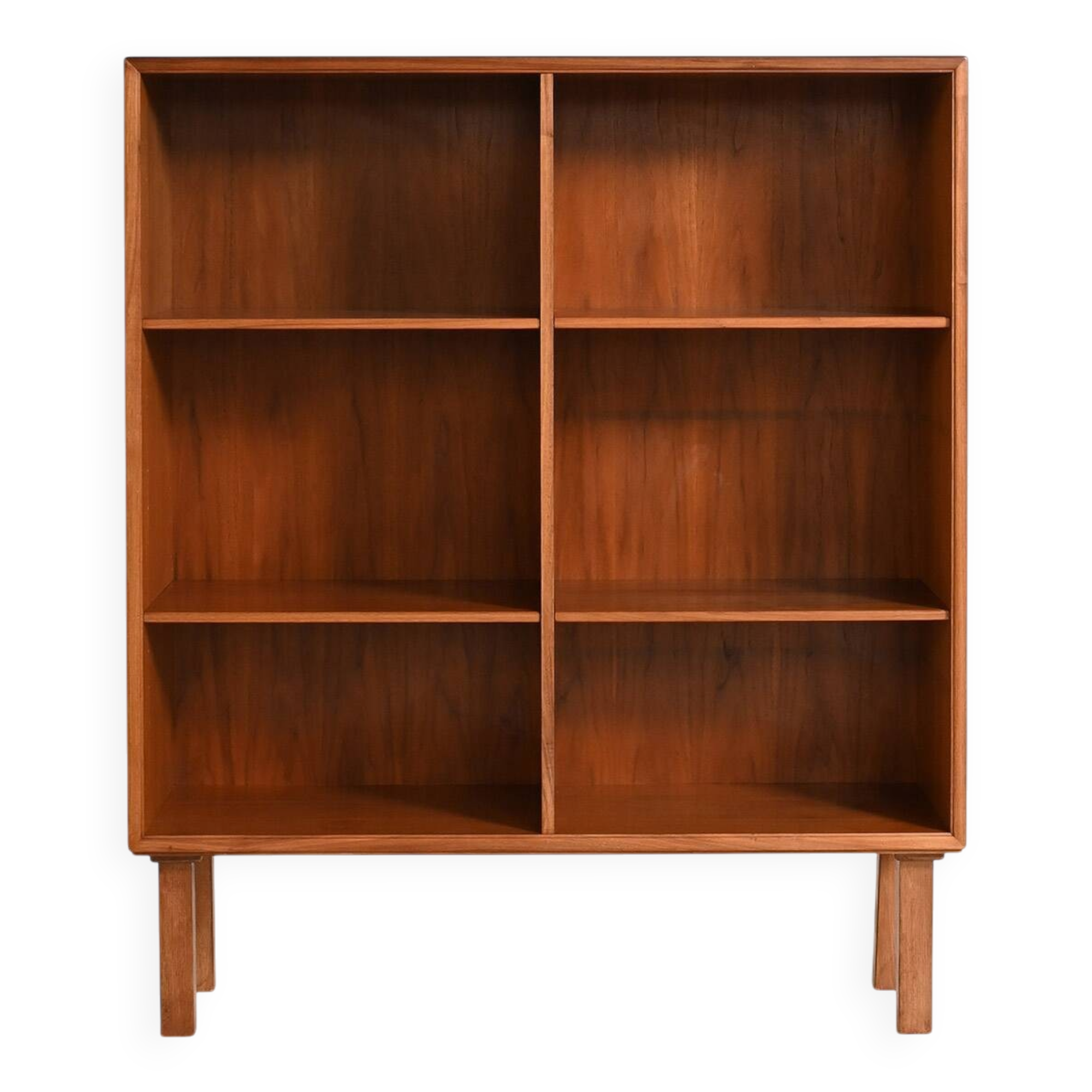 Scandinavian teak bookcase, 1960s