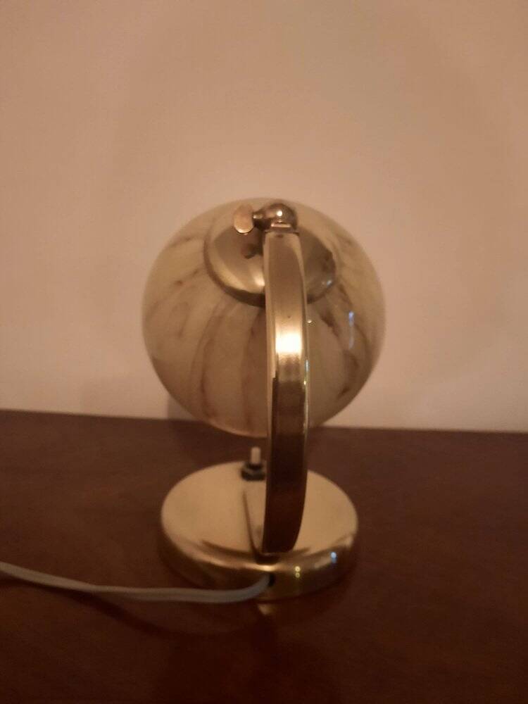 Bauhaus Brass Table Lamps, Germany, 1930s