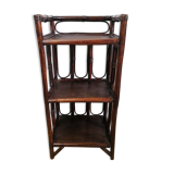 Vintage rattan shelf