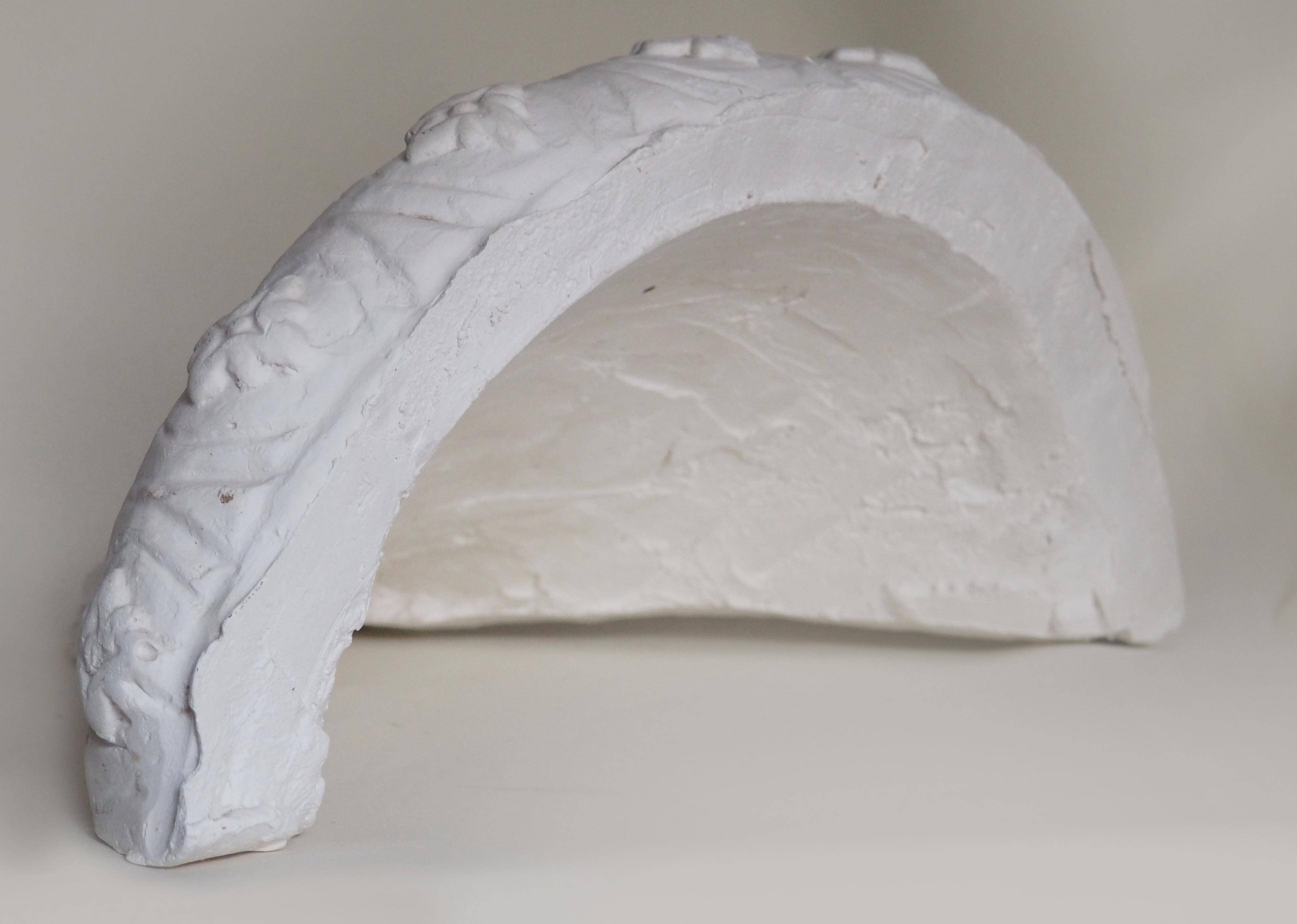 Large foliage wall plaster