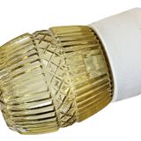 Vintage White Porcelain Wall Light, 1970s