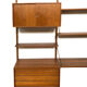 Vintage Poul Cadovius Royal System wall console from the 1960s