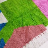 Handmade moroccan berber rug 250 x 148 cm