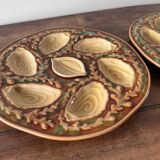 Set of 2 oyster plates in orfinox slip