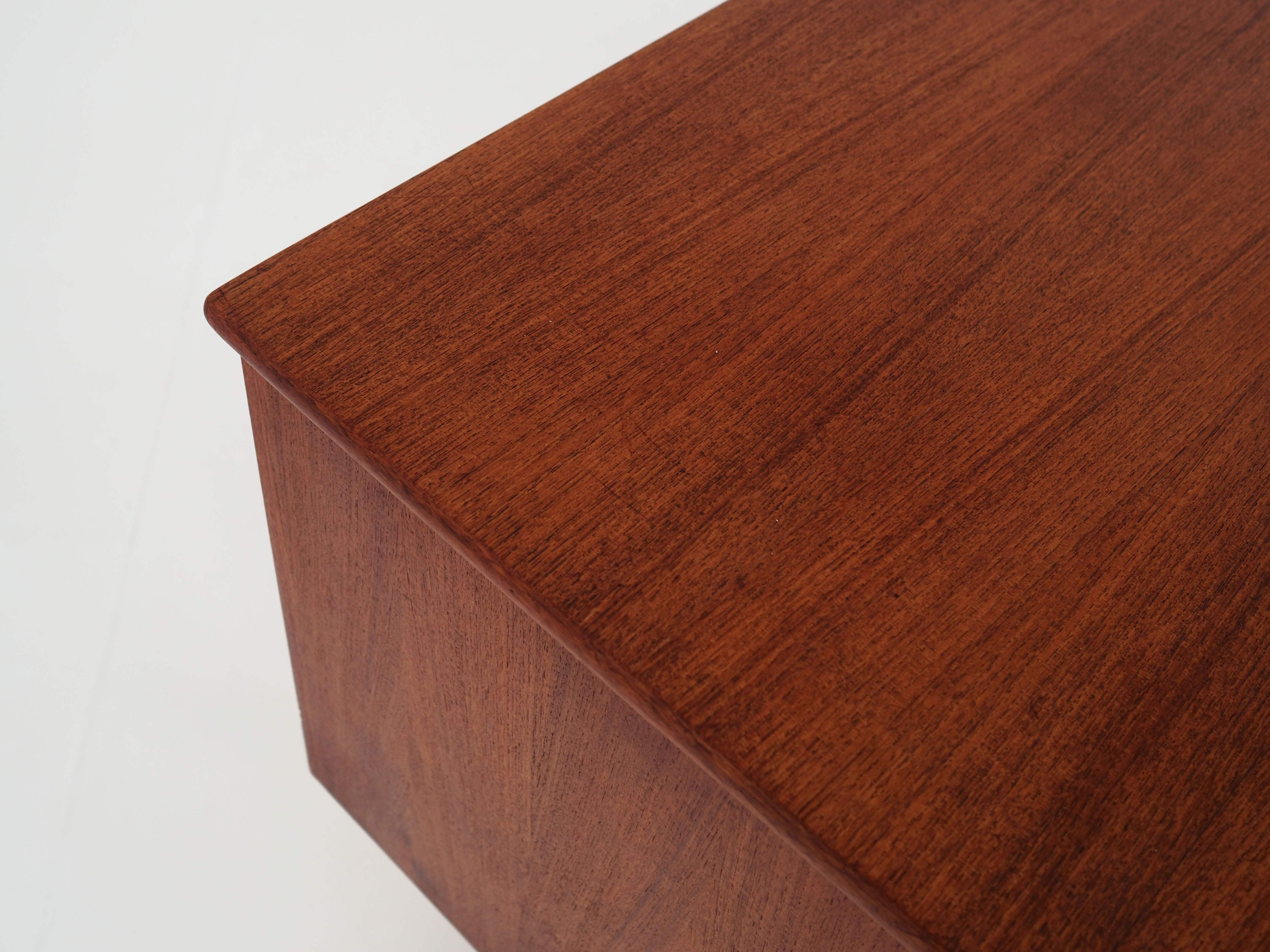 Bureau en teck design scandinave des années 70