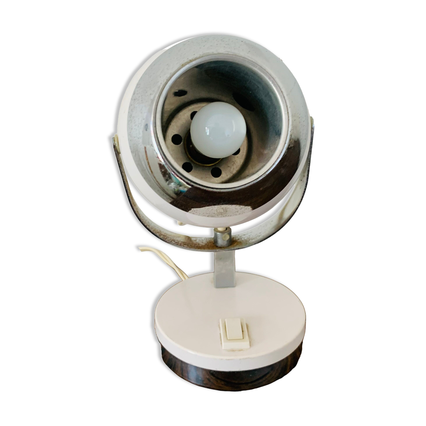 Vintage desk lamp space age seventies