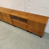 Dutch sicdeboard in 3 parts, 1950's