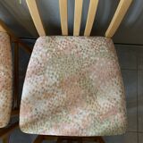 Magnificent set of 6 Italian high back dining chairs from the 20th century
