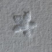 Embroidered old pillowcases