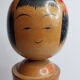 Vintage Kokeshi doll, 34 cm