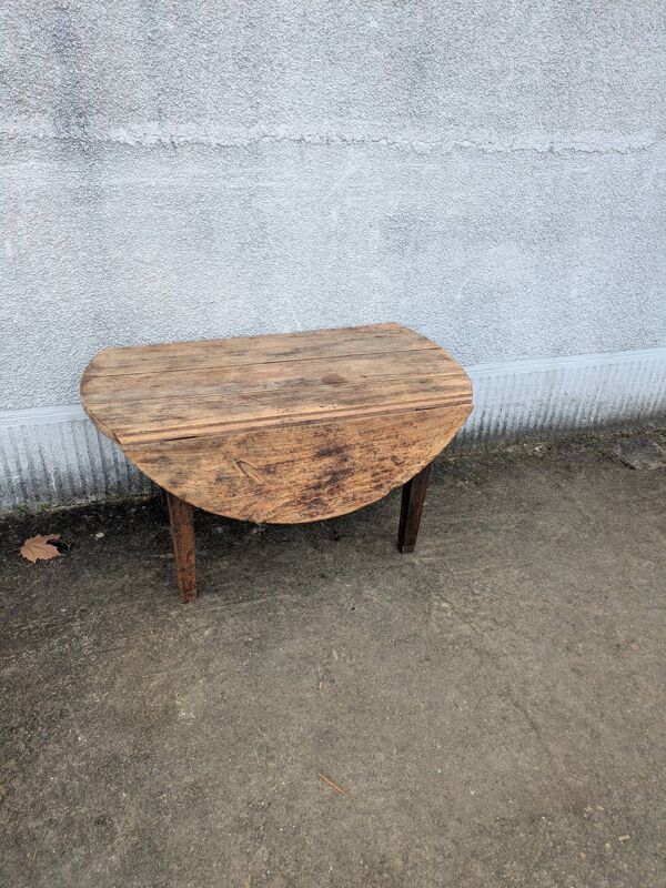 Table basse demi-lune