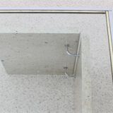 Italian marble and glass coffee table 1970