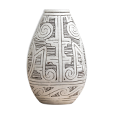 Terracotta vase