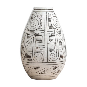 Terracotta vase