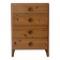 Solid pine chest of drawers attributed to Charlotte Perriand, Les Arcs 1970