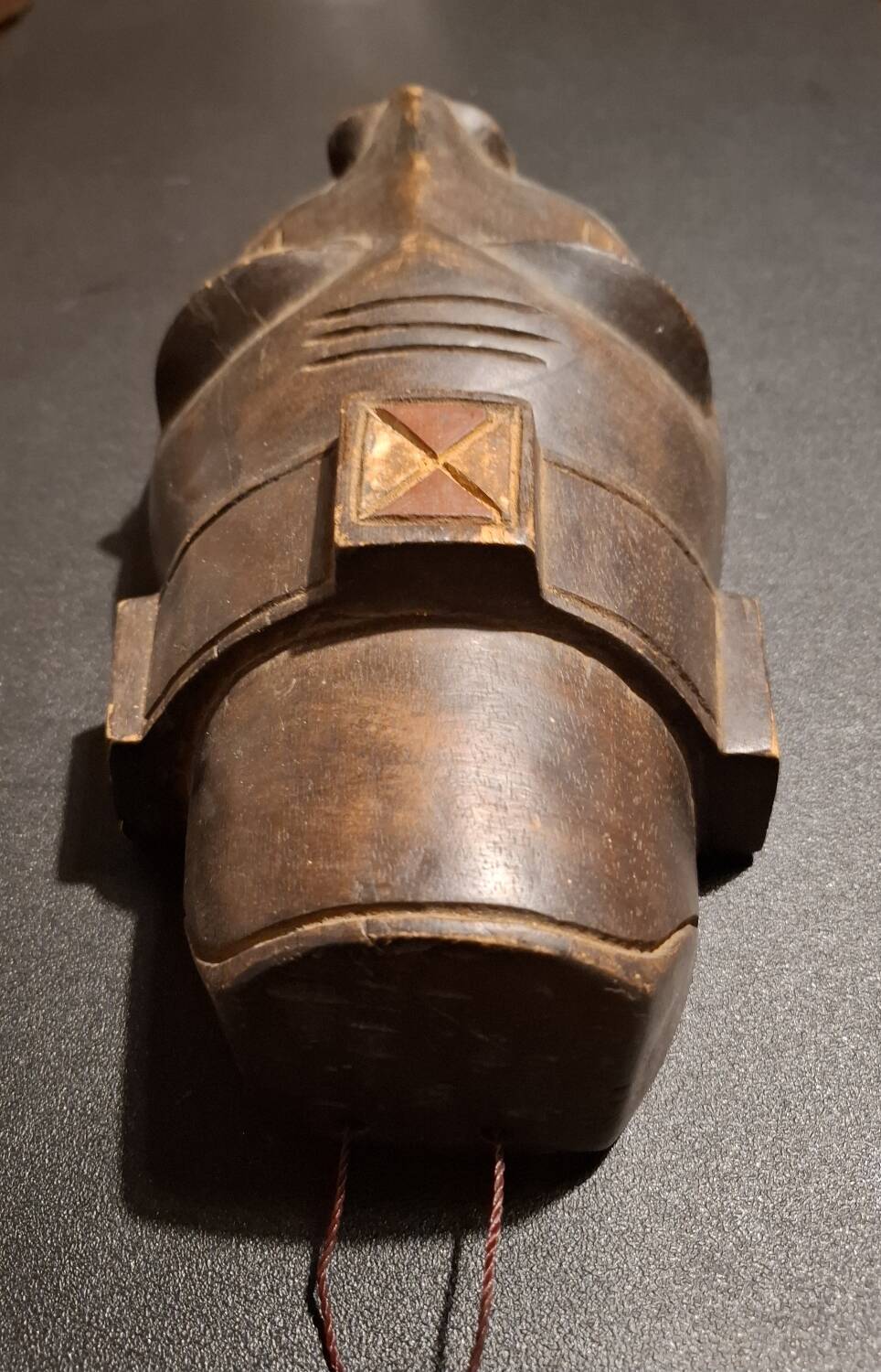 Ancien masque tribal Luba RDC