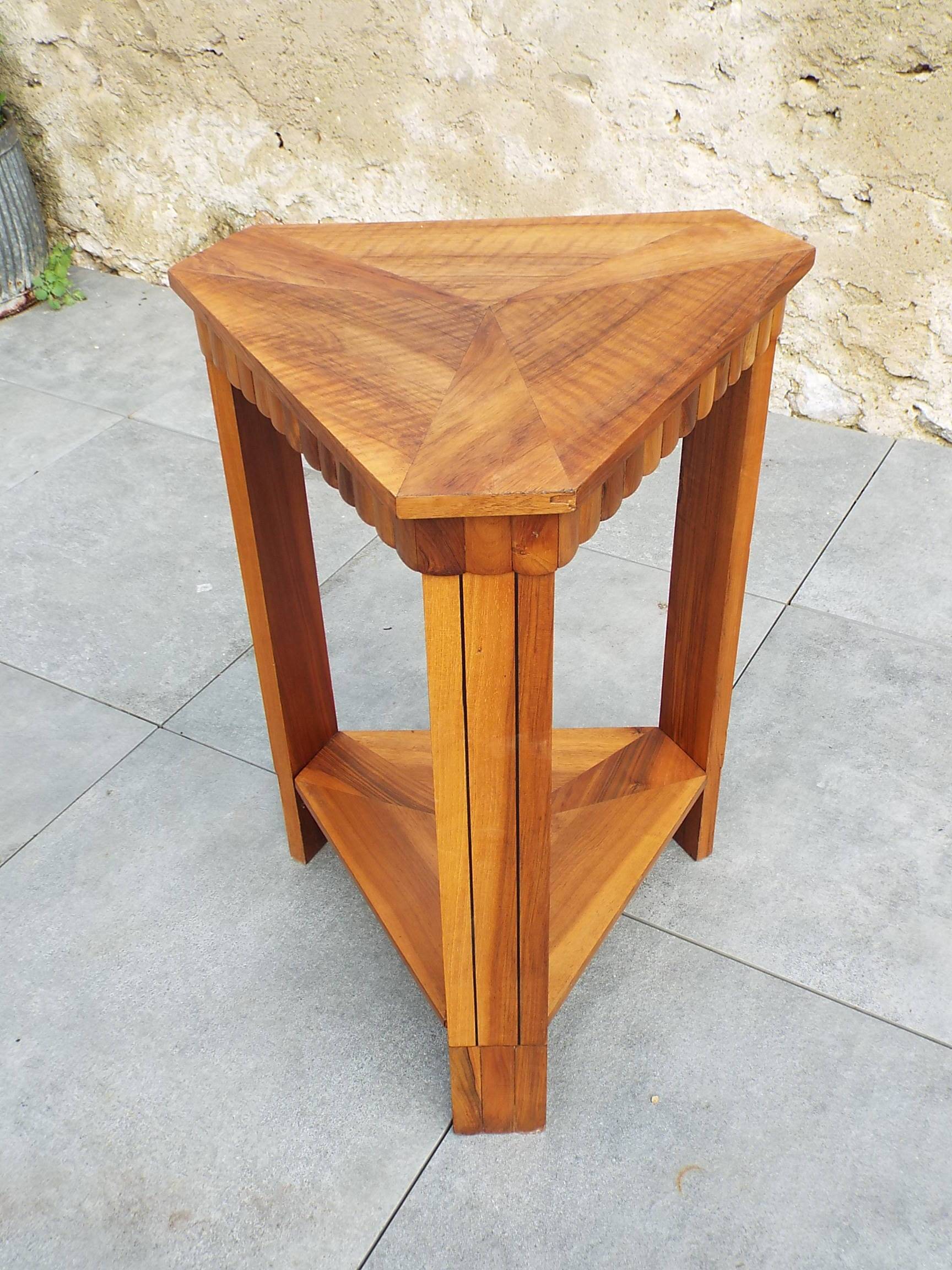 Table de chevet guéridon art déco