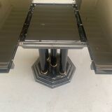 Vintage black lacquered table