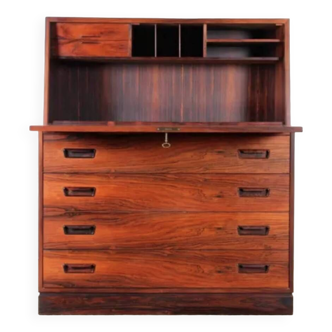 Secretaire scandinave en palissandre de Rio