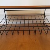 Scandinavian wall-mounted bedside table