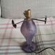 Lampe vintage en pâte de verre