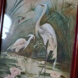 Paire d'Aquarelles
