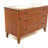 Commode scandinave en acajou, Suède, 1950