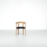 “Ulna” wooden armchair by Franco Poli for Bernini, Italy 1986.