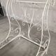 Bed former romantic wrought iron 1900