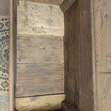 Coffre ancien rustique bois massif