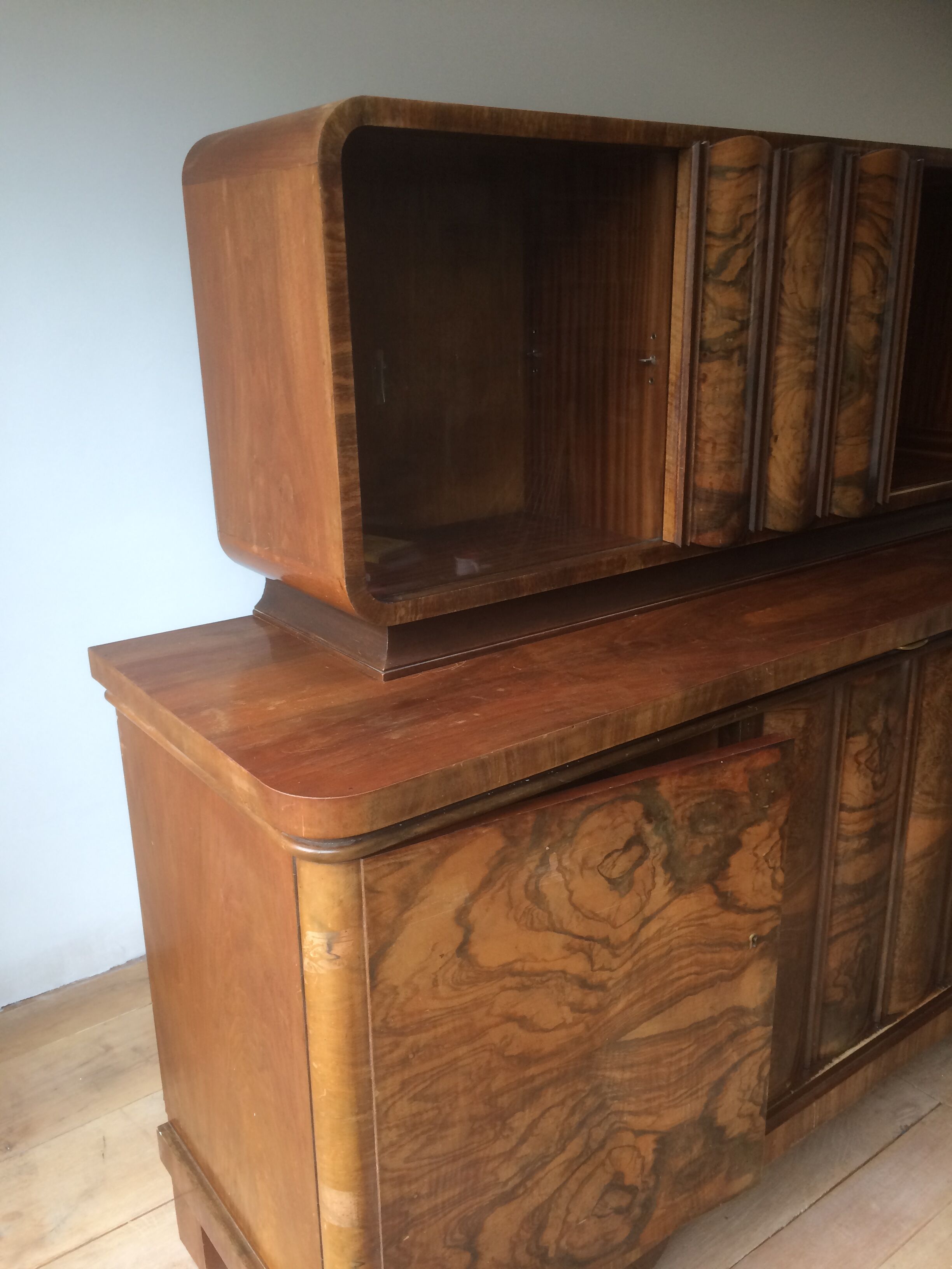 Meuble art déco noyer