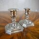 20th-Century Metal Candlesticks, 1950s, Set of 2