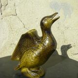 Vase or zoomorphic pitcher in vintage slip