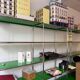 USM Haller - USM Haller XL green living room shelf