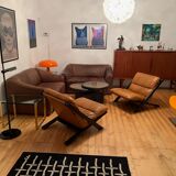 Paire de fauteuils par Ueli Berger, De Sede, Suisse, années 1970.