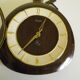 Ancient walnut wall clock, Kienzle brand, 1950s